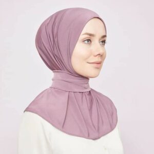 foulard tic tac mauve