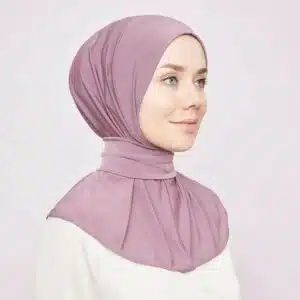 foulard tic tac mauve